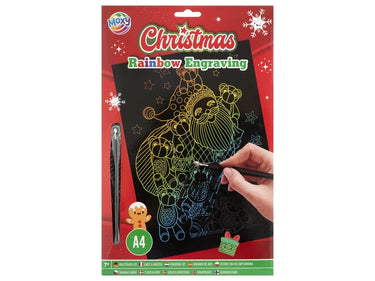 Scratch Art rainbow
